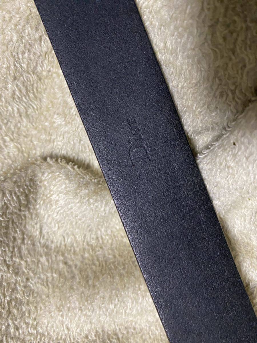 ディオールオム 04aw 名作レザーベルト美品 80 dior homme ディオールオム 04aw 名作レザーベルト美品 80 dior homme