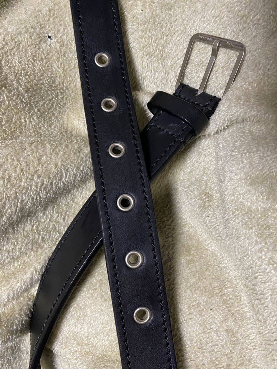 ディオールオム 04aw 名作レザーベルト美品 80 dior homme ディオールオム 04aw 名作レザーベルト美品 80 dior homme