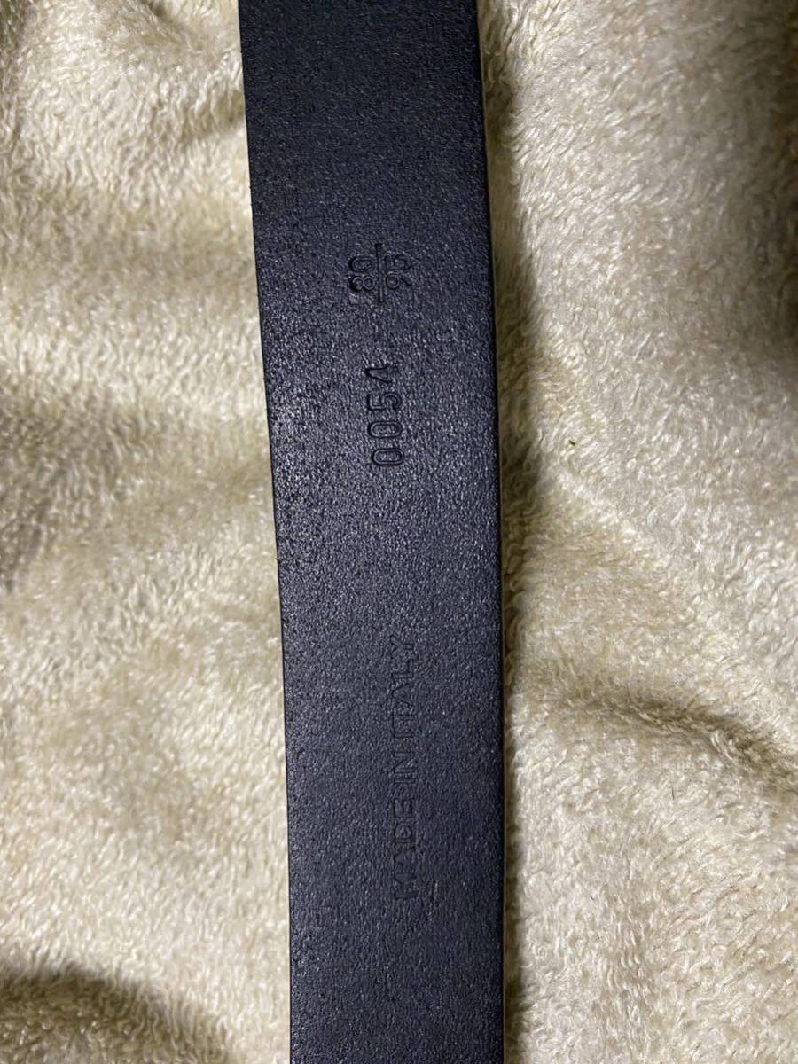 ディオールオム 04aw 名作レザーベルト美品 80 dior homme ディオールオム 04aw 名作レザーベルト美品 80 dior homme