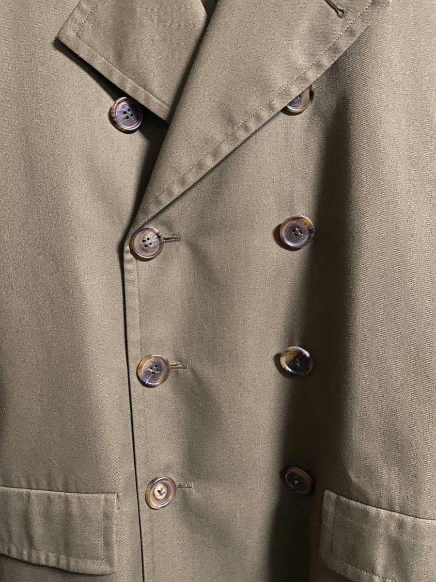 ディオールオム 07ss カーキトレンチコート46 dior homme エディ