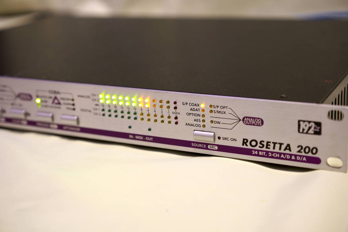 Apogee ROSETTA200 業務用 DA 2CH コンバータ AD 動作確認品