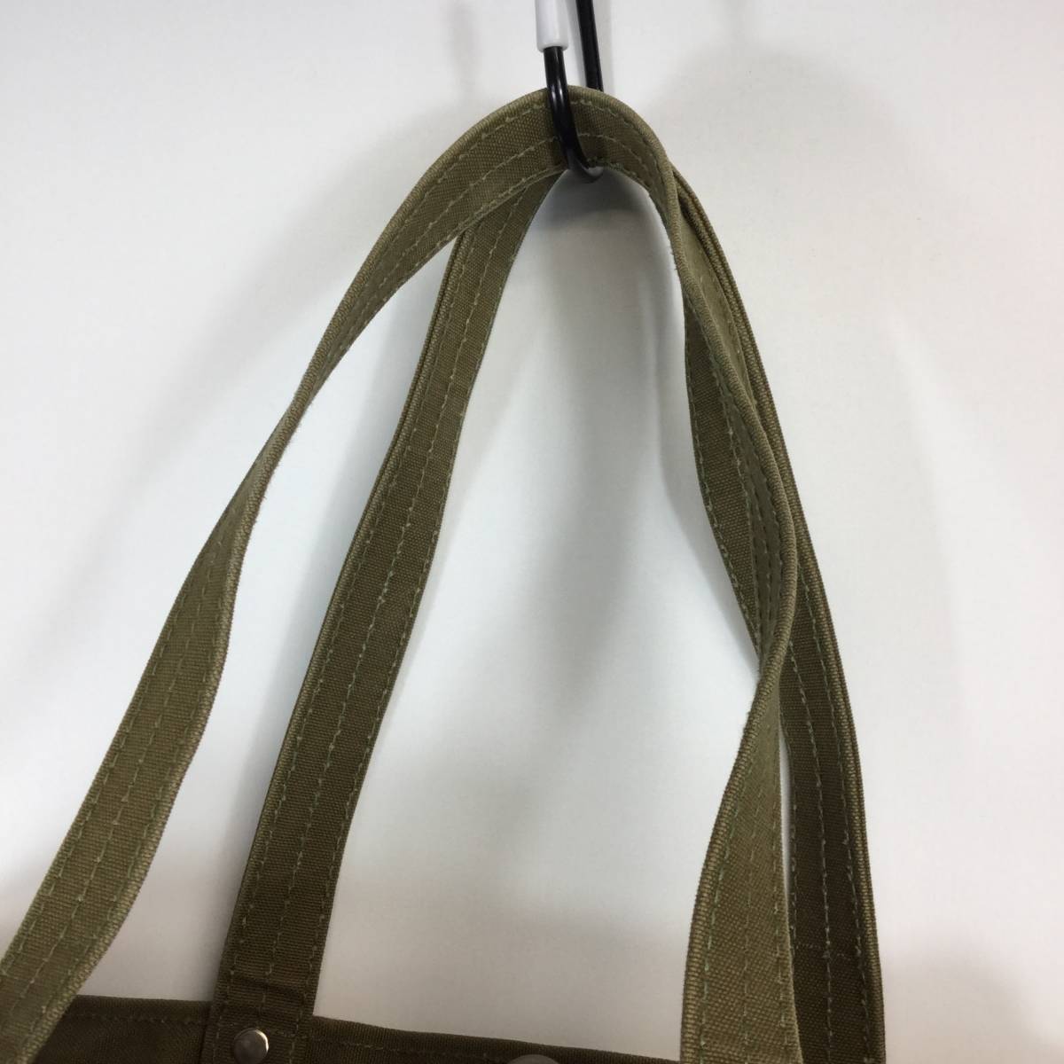  confidence Saburou canvas tote bag cord stop olive series 