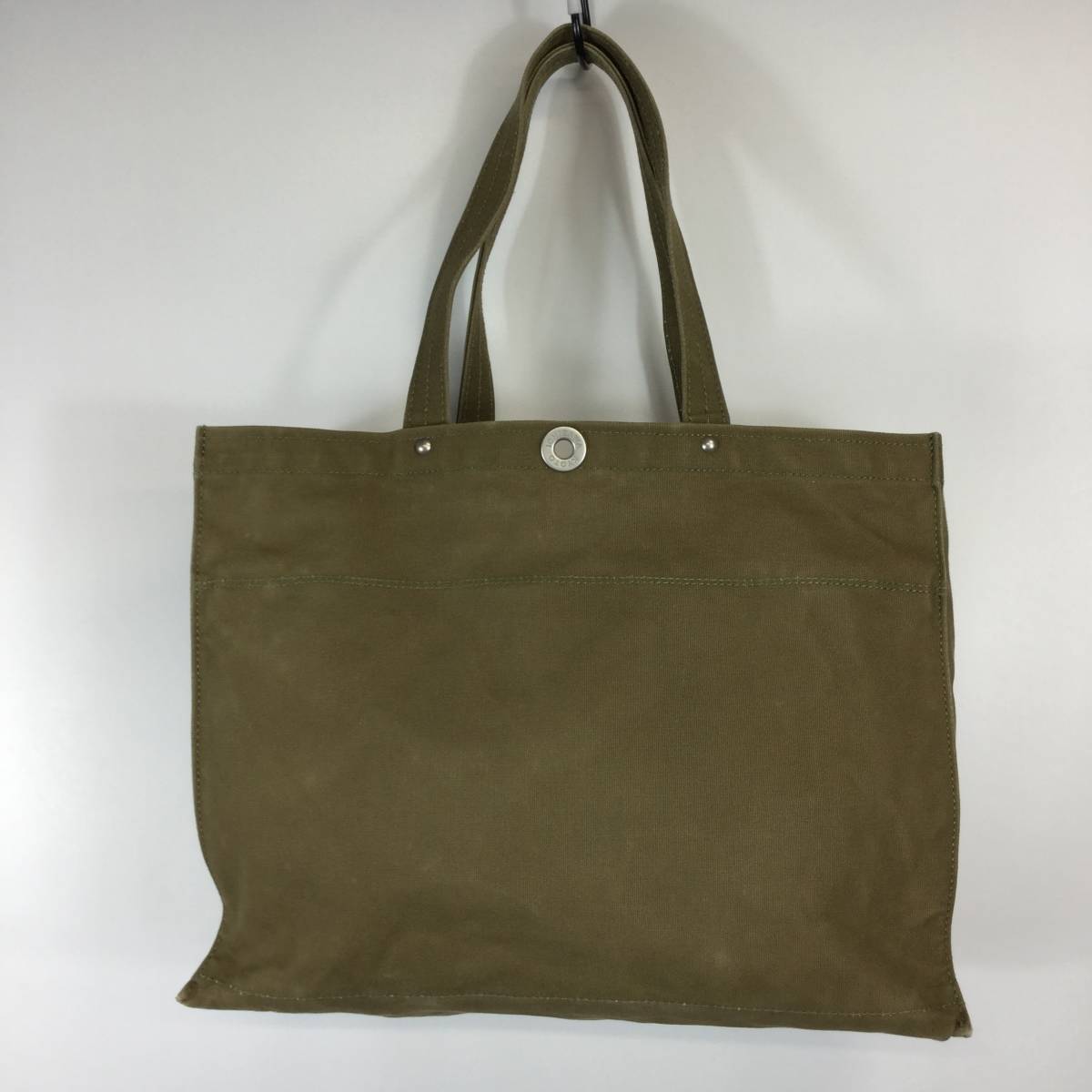  confidence Saburou canvas tote bag cord stop olive series 