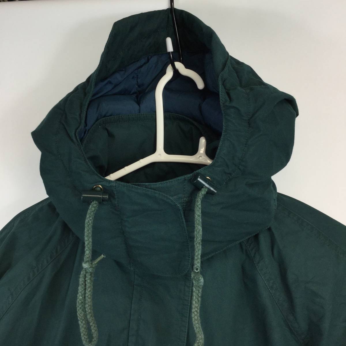 90s エディーバウアー eddiebauer ダウンジャケット ダウンパーカー グリーン系 グースダウン レディースMサイズ snow line vintage 90s