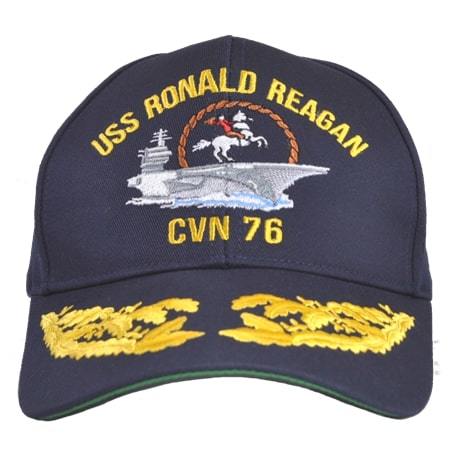 ロナルドレーガン帽子 将官モール CVN-76 RONALD REAGAN 新品未使用の画像2