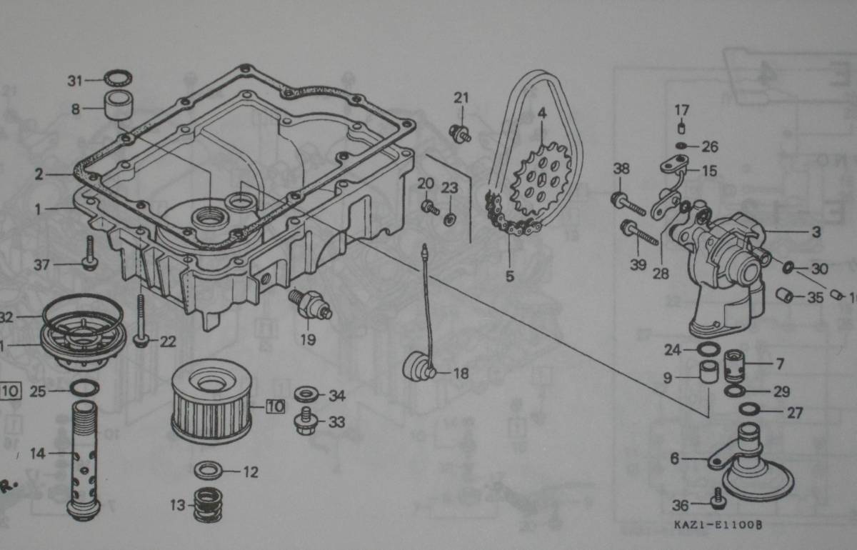 シリンダーブロックOHセット RR33 CBR250RR MC22 CBR250R MC19 CB250Fジェイド MC23 ホンダ 純正新品_24,26,27,28,29,30,31番