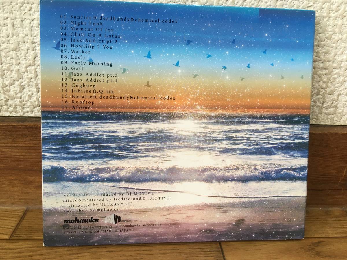 DJ MOTIVE - SUNSET SUNRISE 中古CD 2012 mohawks records deadbundy & chemical codex _画像3