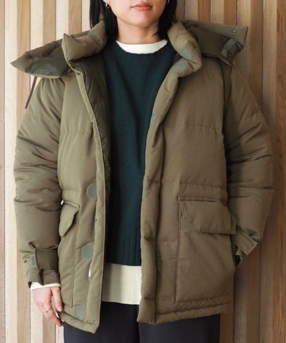 極美品】Pilgrim Surf+Supply ダウンジャケット XS オリーブ 700フィル