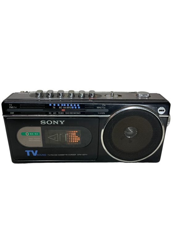71%OFF!】 SONY ソニー ラジオカセットレコーダー CFM-120TV