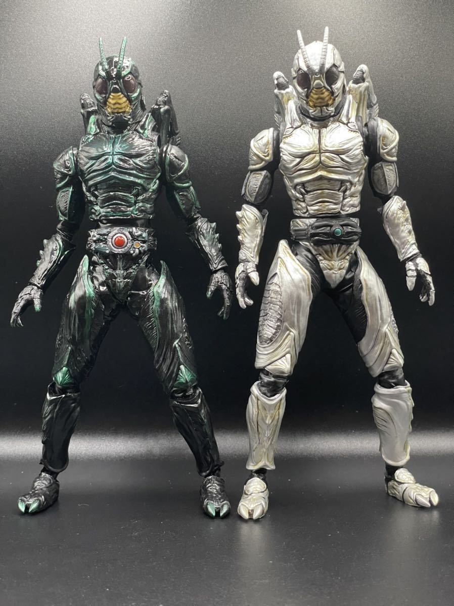 絶妙なデザイン 仮面ライダーブラックサン 黒殿様バッタ怪人 可動化