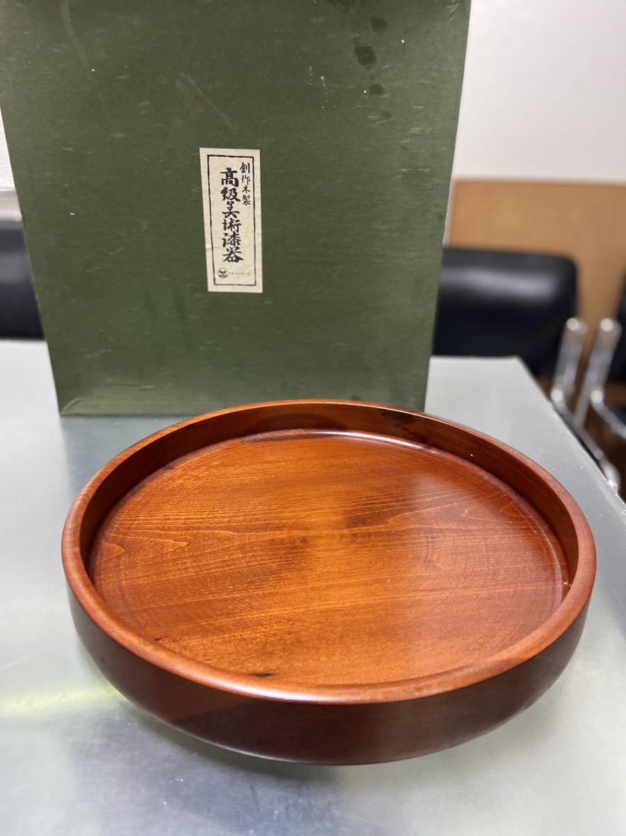 お盆 トレー レトロ 直径30センチ 高さ3センチ - 通販 - parelhas.rn