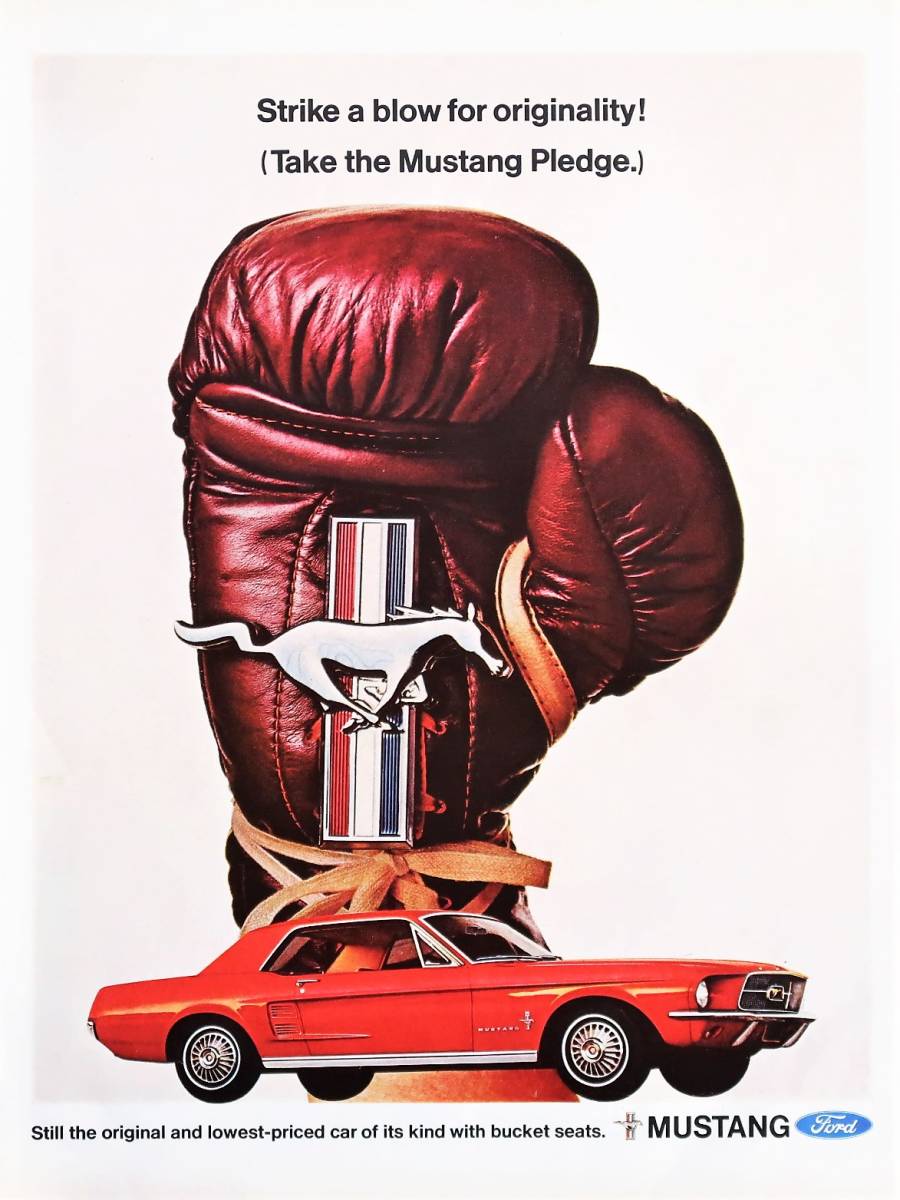 53%OFF!】 マスタング 1970年代 アメリカ ヴィンテージ 雑誌 広告