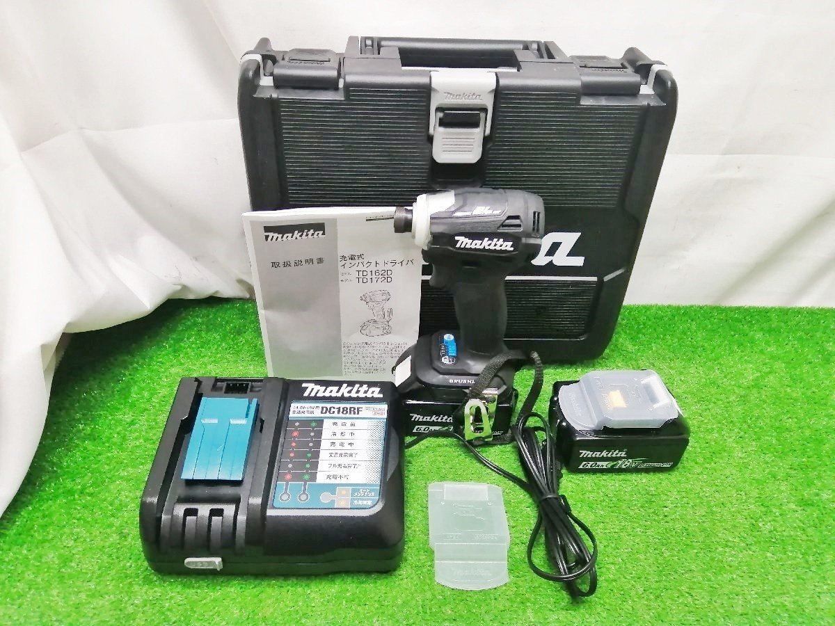 人気No.1】 インパクトドライバ 充電式 18V マキタ makita 中古品 6.0
