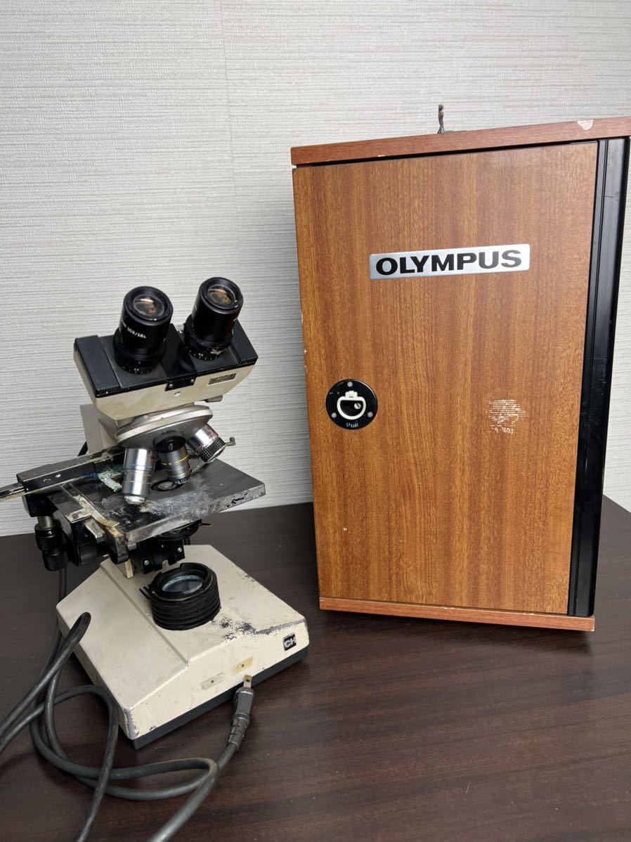 ☆絶版品☆ オリンパス 三眼システム顕微鏡CH2型(整備調整済)＋おまけ