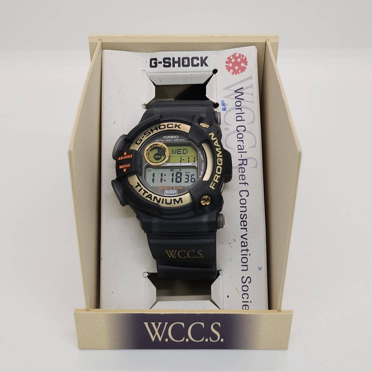 贅沢品 G-SHOCK フロッグマン DW-9902 WCCS 腕時計(デジタル