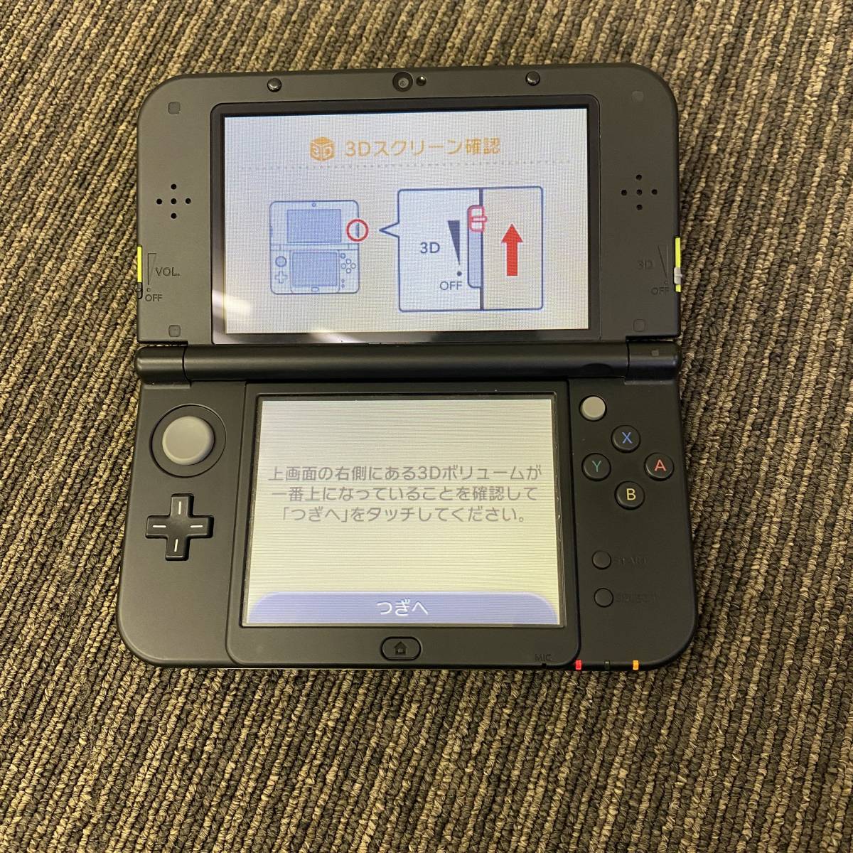 1円 123012811 任天堂 Nintendo Newニンテンドー3DS LL 動作確認 初期 