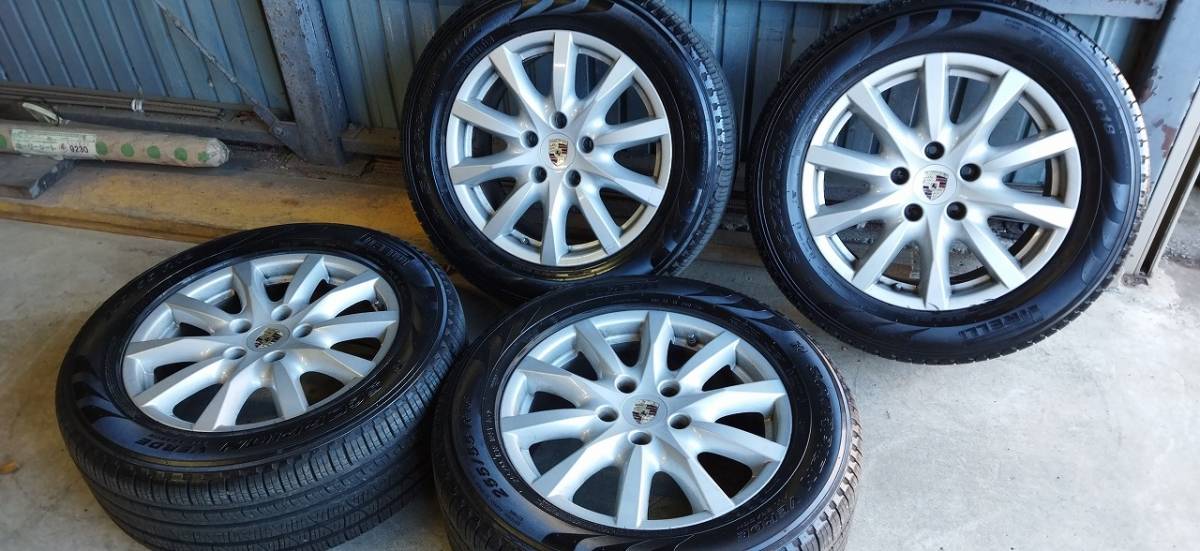 正規品 ポルシェ カイエン 958純正 BBS RD456 18インチ 8j 53 pcd130