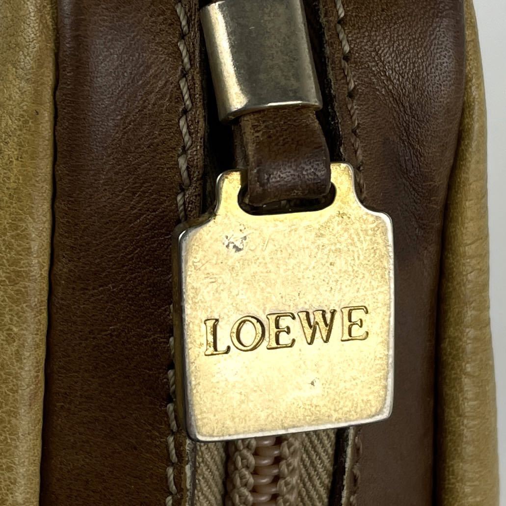 LOEWE ロエベ クラッチバッグ アナグラム ロゴ型押し セカンドバッグ 