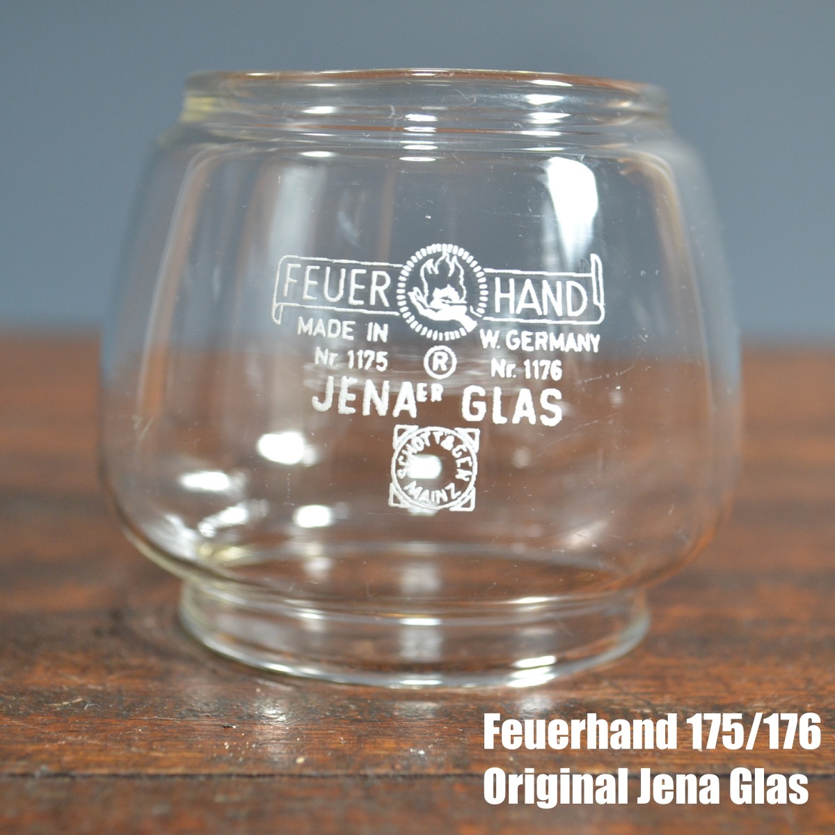 Feuerhand 175 176 ランタン オリジナル Jena クリア グラス