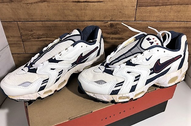 N88【加水分解 ジャンク】96年製 NIKE AIR MAX ナイキ エアマックス 904073 141メンズ27.5cm 希少!コレクション_画像3