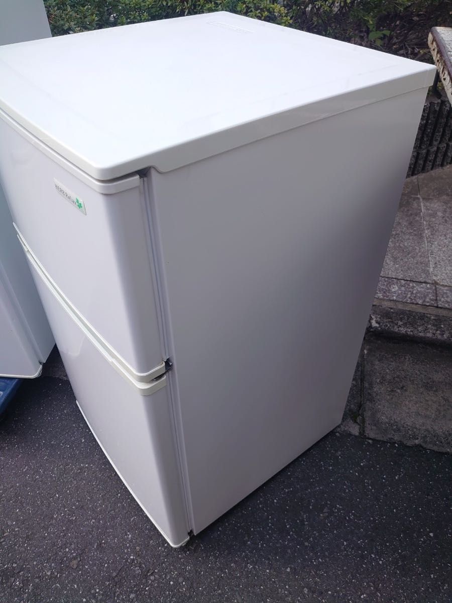 C【良品】ヤマダ電機 2ドア冷凍冷蔵庫 90L 2016年製 関東甲信送料無料