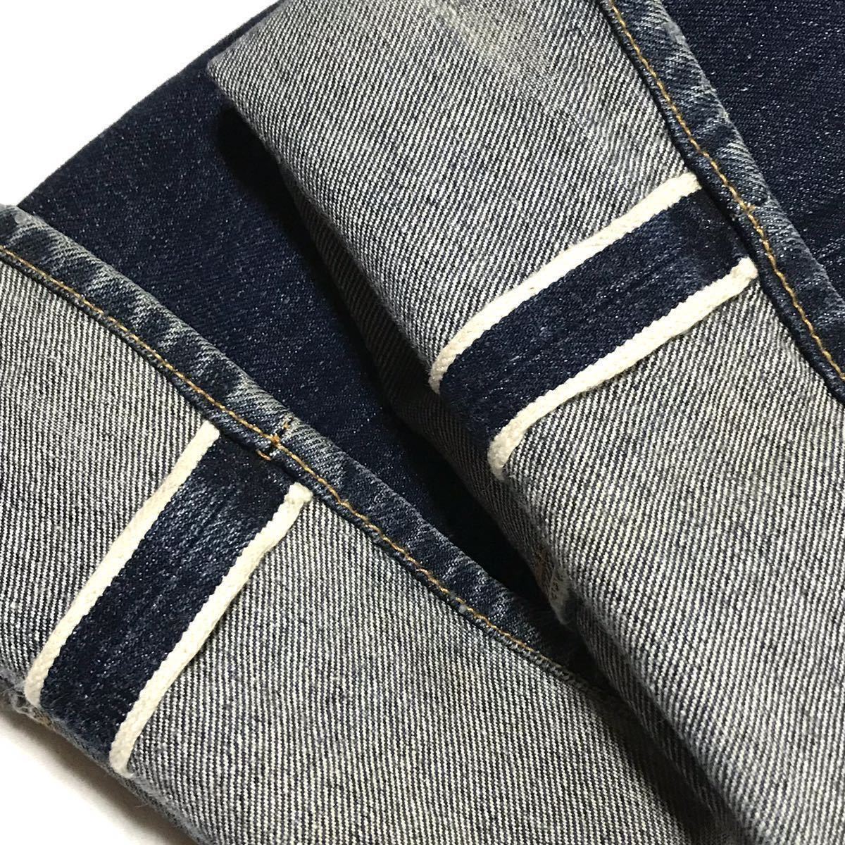 【バレンシア製】90s LEVIS リーバイス 501XX ヴィンテージレプリカジーンズ W29 色落ち デニムパンツ USA製 LVC 1955年 赤耳 復刻 廃盤_画像9