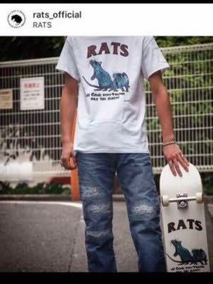 rats クラッシュデニム Mサイズ