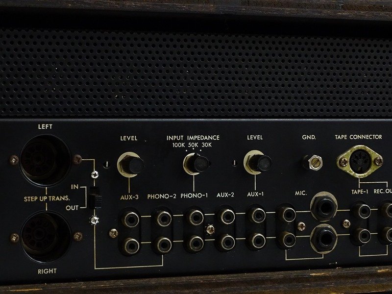 最新作の luxman luxkit a3400 真空管プリアンプ ラックスマン アンプ