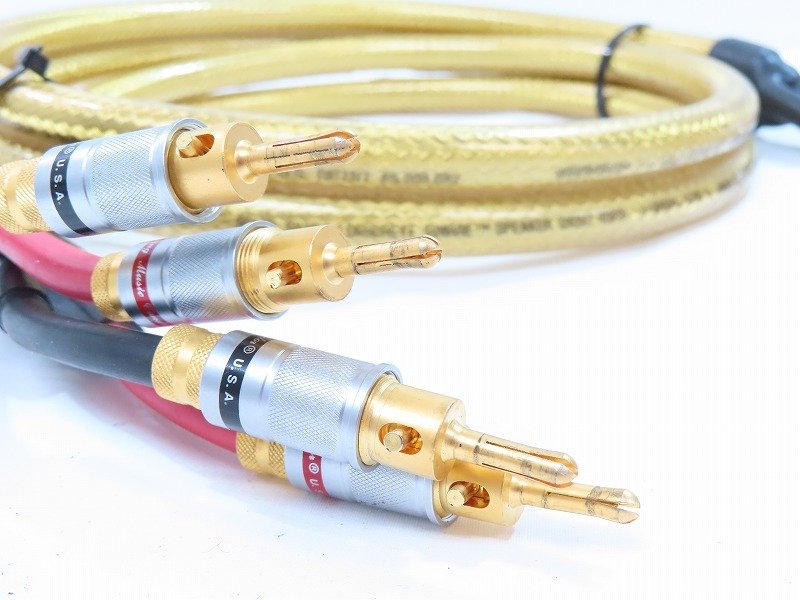 ません □□WIRE WORLD GOLD ECLIPSE 3 GES3BW スピーカーケーブルペア
