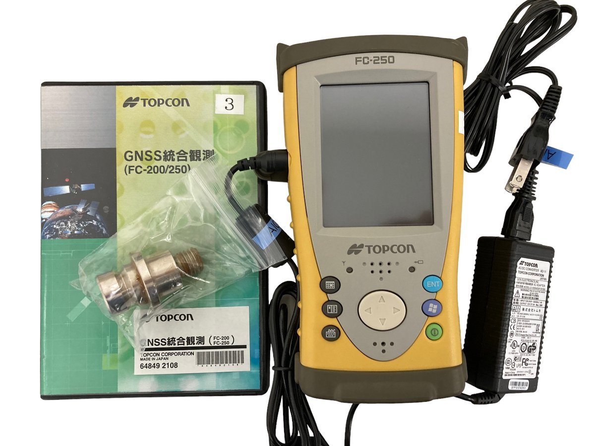 TOPCON トプコン FC-250 データコレクタ ソフトウェア付属 TOPCON トプコン FC-250 データコレクタ ソフトウェア付属