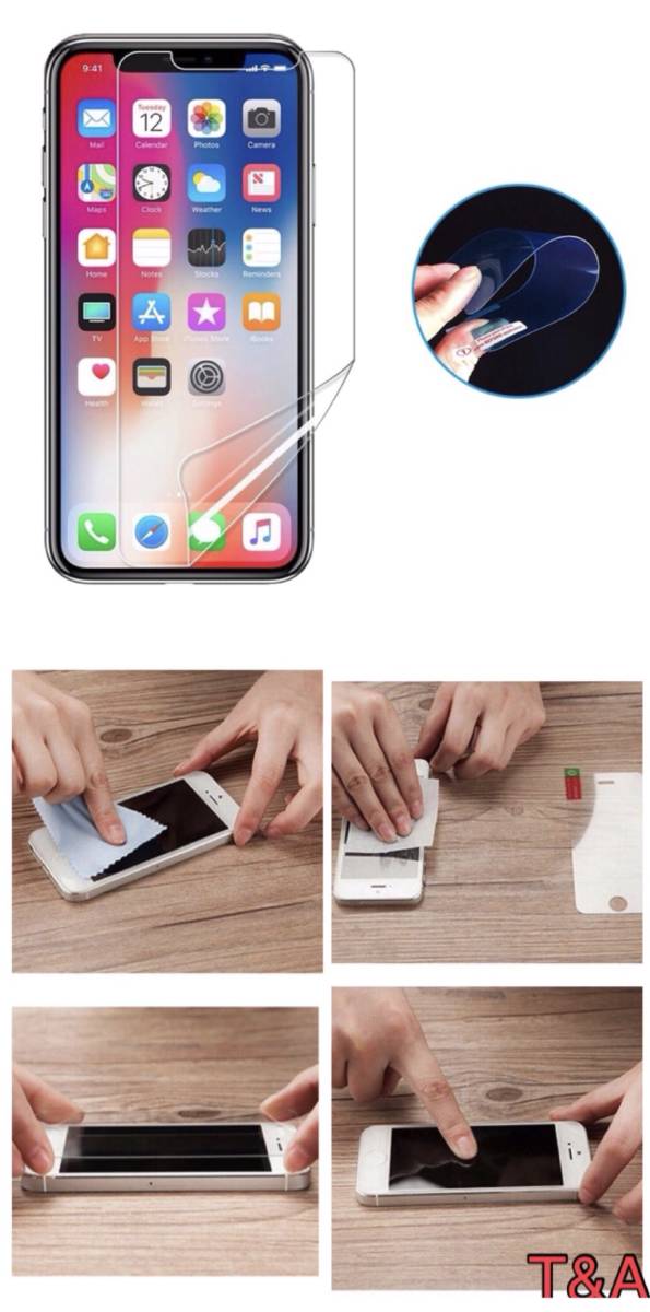 iPhone14 6.1 アルミバンパー アルミ メタルフレーム 強化ガラス 表面強化ガラス 背面強化ガラス 両面磁石　液晶フィルム　ブルー 2_画像9