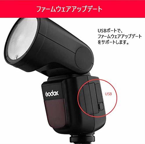 Godox正規代理&技適マーク】Godox V1-C フラッシュストロボ 2.4G TTL
