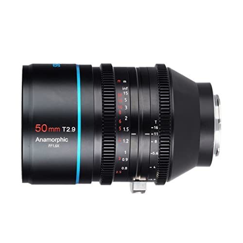 SIRUI 50mm T2.9 1.6× フルサイズアナモルフィックレンズ Eマウント