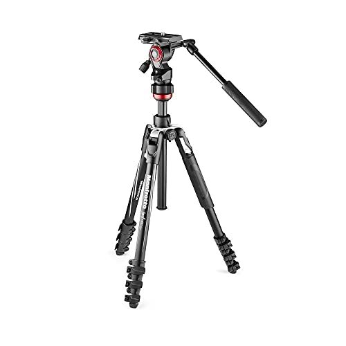 Manfrotto befree live アルミニウムL三脚ビデオ雲台キット ミラーレス