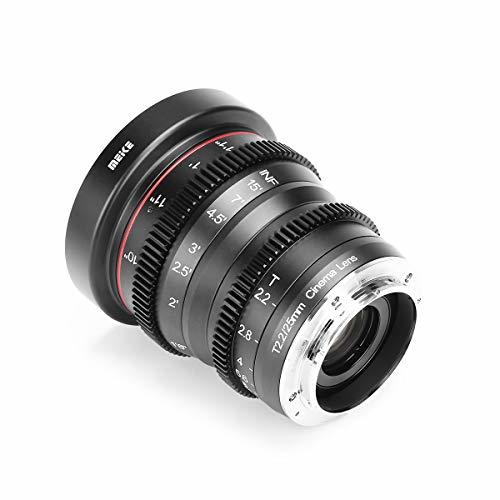 Meike 25mm T2.1 S35 シネマレンズ 広角 EFマウント 激安正規販売店