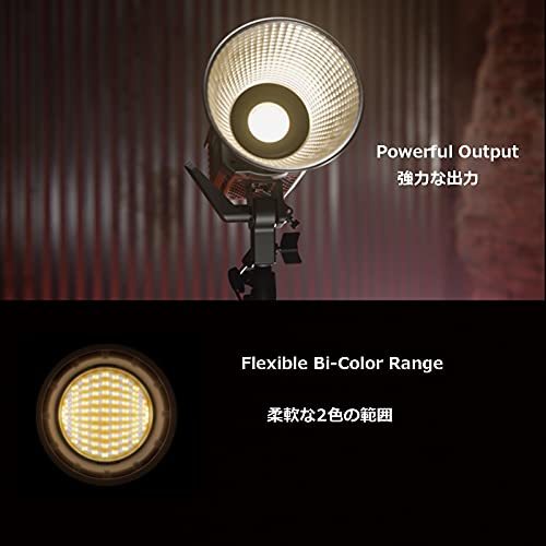 Aputure Amaran 100X LEDビデオライト 130W 撮影用ライト 2700k-6500k