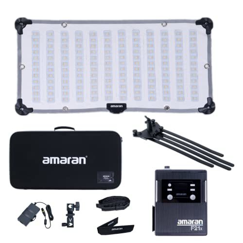 Aputure Amaran F21x 撮影ライト100W 折り畳み式 サイズ60*30cm CRI