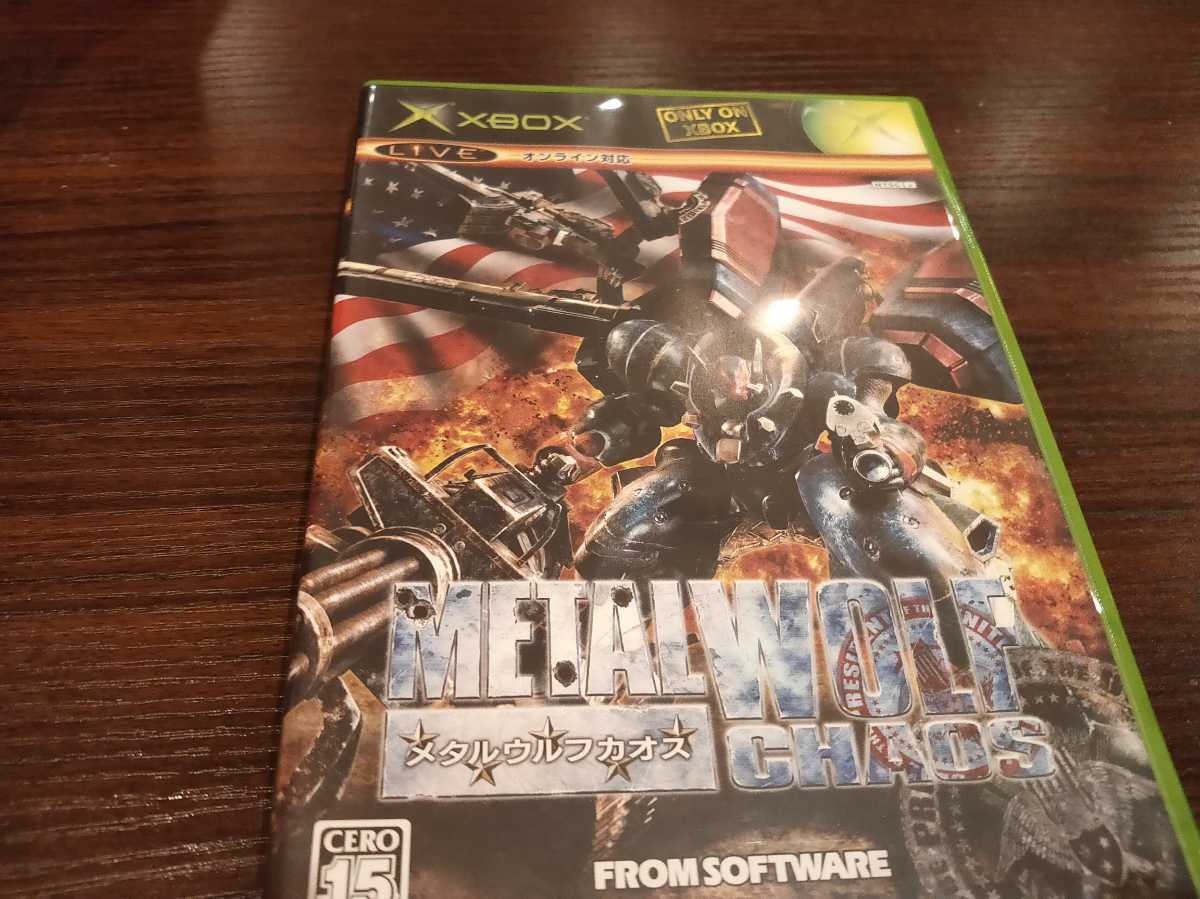 メタルウルフカオス/METAL WOLF CHAOS フロム・ソフトウェア XBOX_画像1