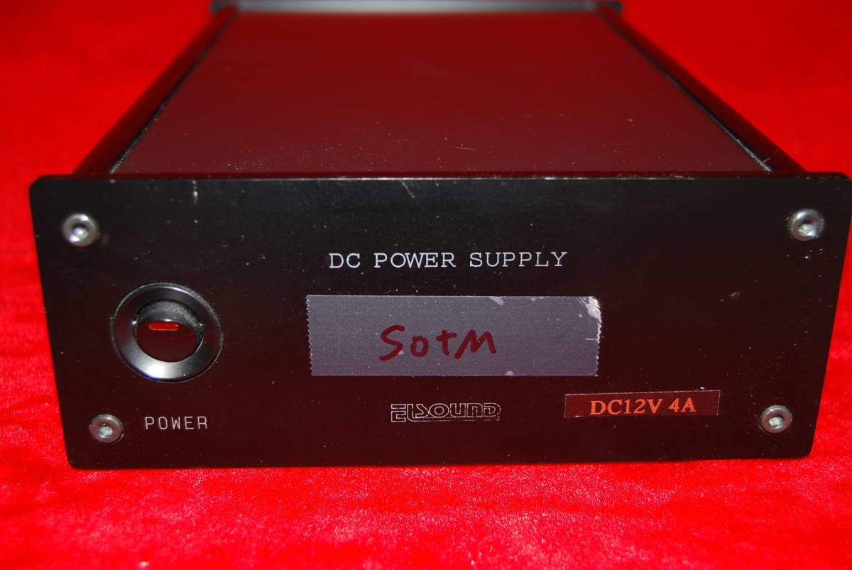 ELSOUND DC POWER　SUPPLY　DC12V ４A