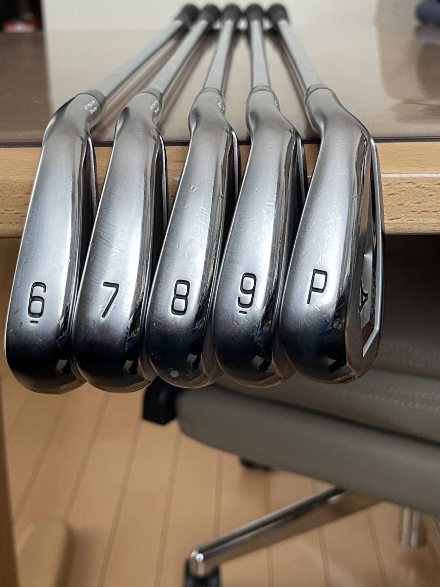 中古◇ミズノ JPX921 フォージド #6~PW 5本セット◇ZEROS7 S