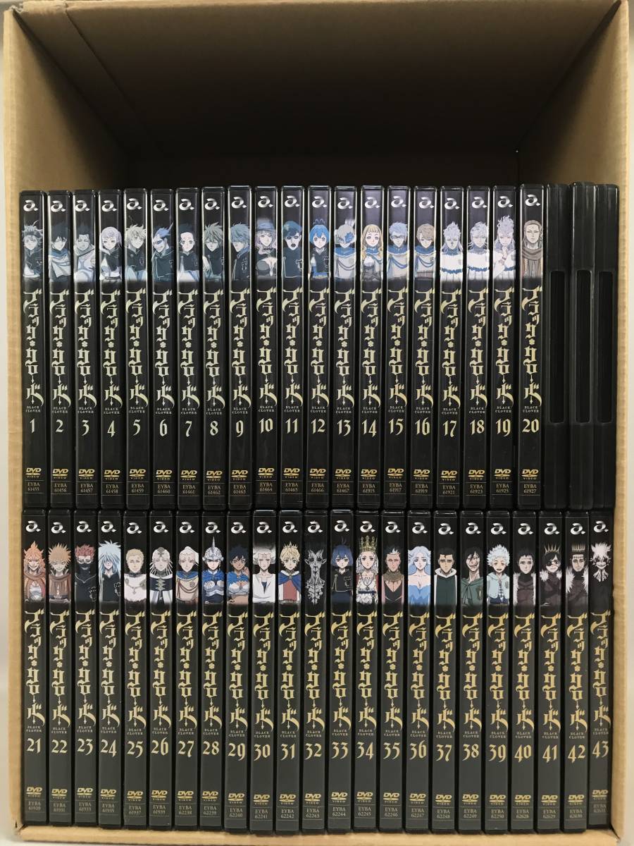 DVD ブラッククローバー 全43巻 全巻 レンタル落ち black clover www