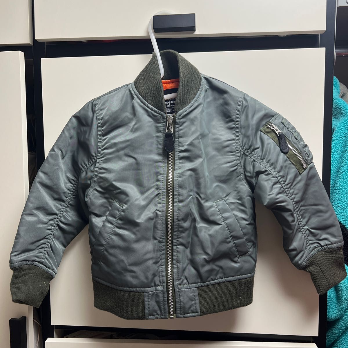 Neighborhood one third MA-1 KIDS 110サイズ 美品
