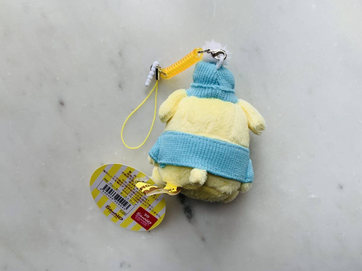 人気定番 ポムポムプリン 超激レア冬バージョンマスコットキーチェーン