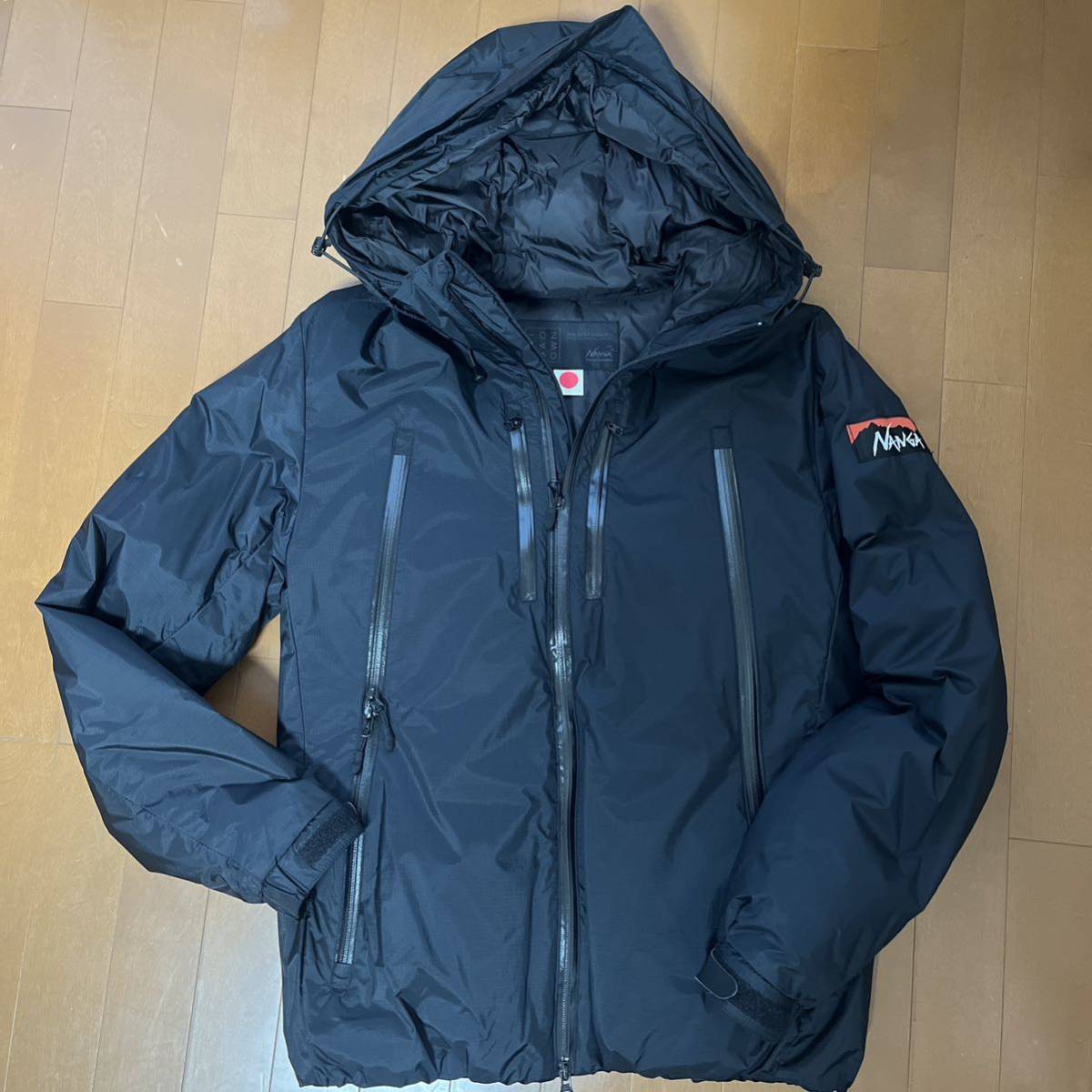 新品】NANGA ナンガ オーロラ600DX 寝袋 黒 茶 ダウン アウトドア 寝袋