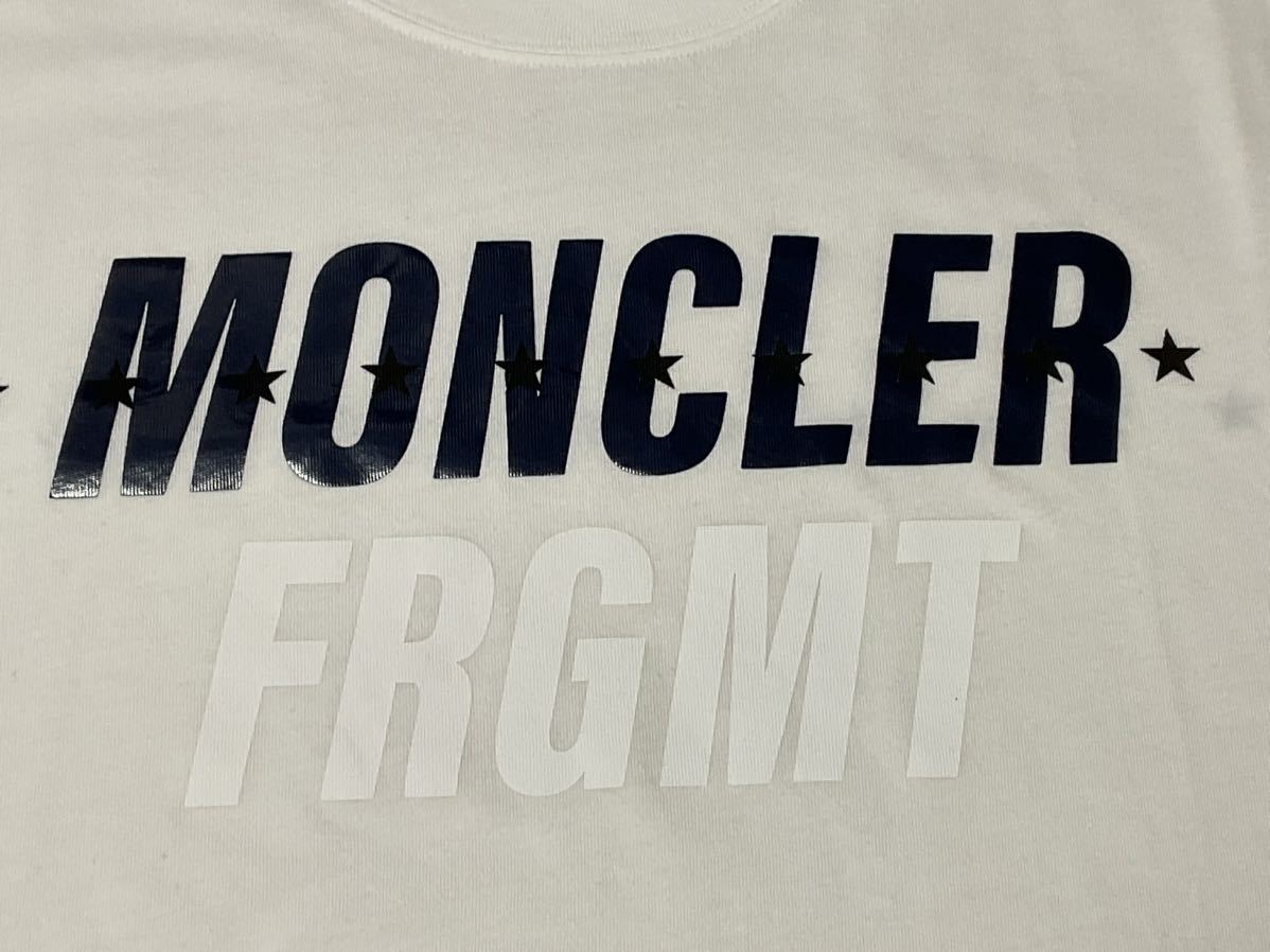 新品！7 MONCLER FRGMT HIROSHI FUJIWARA モンクレール フラグメント コラボ Tシャツ L