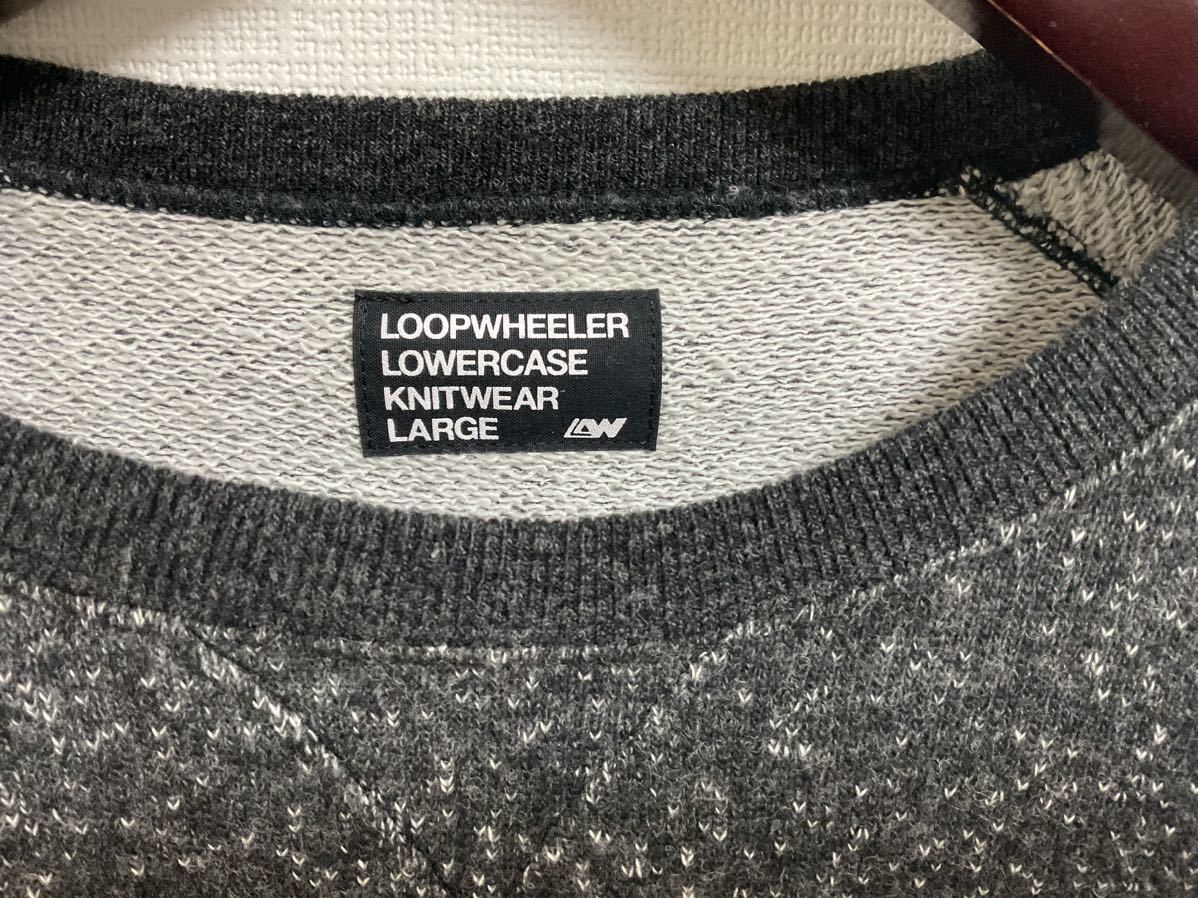 人気が高い LOOPWHEELER LOWERCASE ループウィラーウールウィラーL