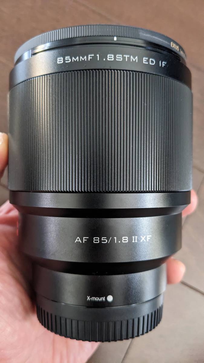 美品】VILTROX AF85/1.8Ⅱ XF Xマウント【Ⅱの方です】-