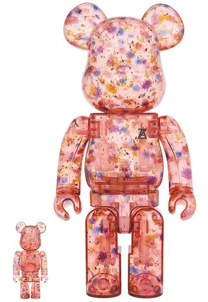 MEDICOM TOY 2019 BE@RBRICK ANREALAGE (CLEAR RED Ver.) 100/400 ...