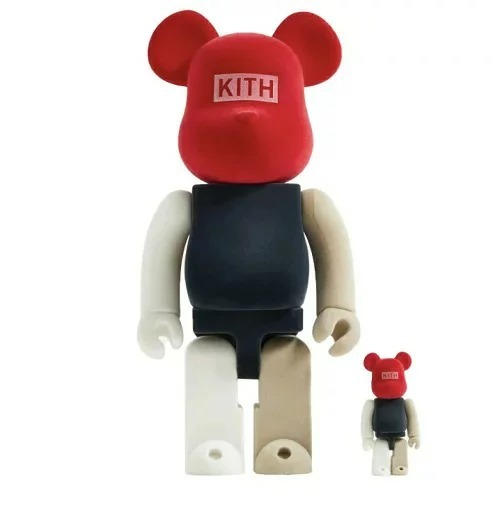 MEDICOM TOY BE@RBRICK KITH PYRE 100%&400% メディコムトイ ベア