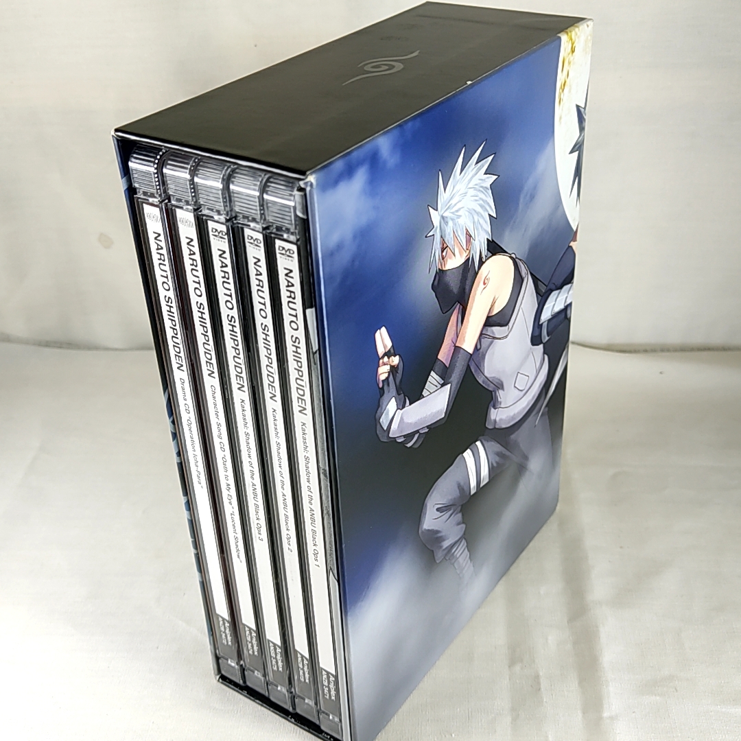 安心発送】 NARUTO 即決 特典全付 DVD ナルト疾風伝 BOX付 全3巻 闇を